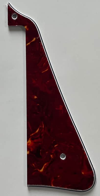 For Fit Gibson Les Paul LP 1978 3-Pickups Project Guitar Pickguard 4 Ply Red Tortoise image 1