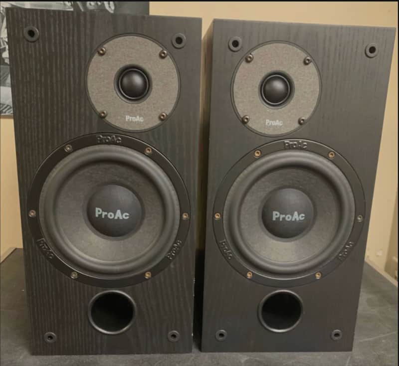 ProAc Studio SM 100 Passive Studio Monitors - Pair, Black - Light Home Studio Use - Open to Reasonable Offers image 1