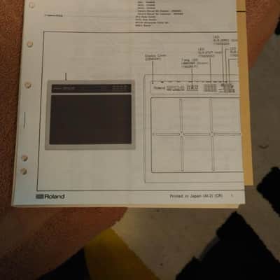 Roland SPD-8 Drum Pad 1990 white/black image 13