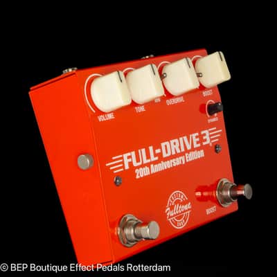 Fulltone Custom Shop FD-3 Full Drive 3 20th Anniversary Edition Dual Overdrive 2014 s/n 01177 USA image 2