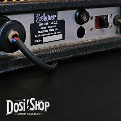 Immagine Selmer Truvoice Bassmaster 50 Fifty - Croc Skin Early MkI - 1963/1965 - Original Vintage British Sound - 5