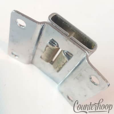 Yamaha Tom Drum Clip Arm Receiver Mount Japan Vintage 70s Chrome Bracket Concert image 2