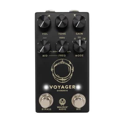 Walrus Audio Voyager MKII Preamp / Overdrive 2024 - Present - Black image 1
