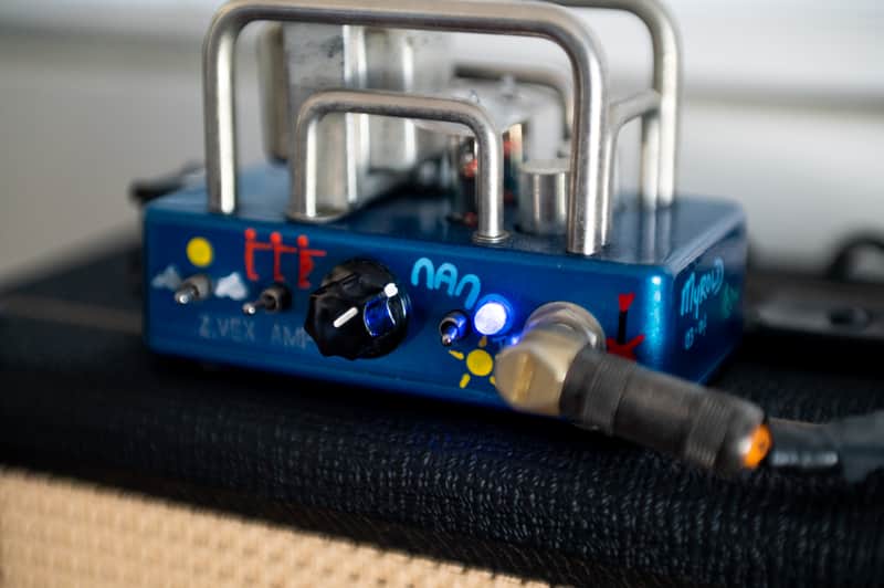 2006 Zvex Nano Head 1/2 Watt Amp - Hand Painted image 1