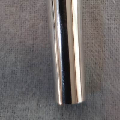 Bach 11c cornet mouthpiece 2017 - silver plate image 1