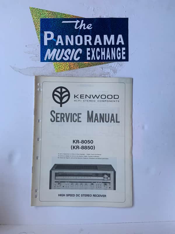 Kenwood Service Manual KR-8050 (KR-8850) 1979 image 1