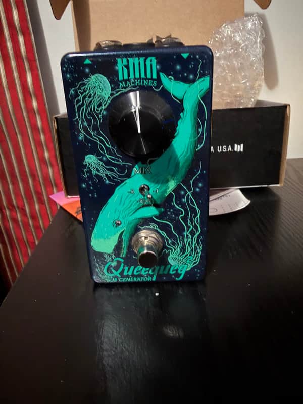 KMA Audio Machines Queequeg 2 Sub Generator 2022 - Present - Navy / Teal image 1