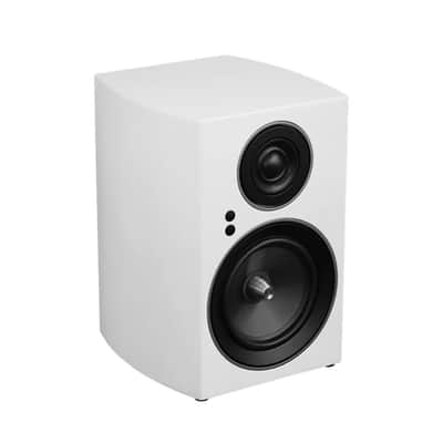 Jamo 2 Way Active BookshelfSpeaker High Gloss White image 2