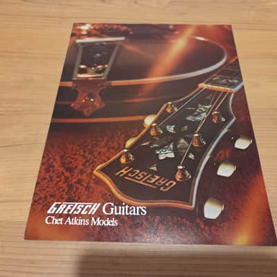 Vintage 1973 Gretsch Chet Atkins Guitar Models Catalog! Rare, Original Case Candy! image 1