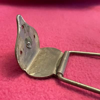 vintage 1954 Gibson archtop tailpiece for es-125 L7 150 1956 1957 image 9