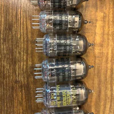 Electro-Harmonix KT88 Matched Quad + 12AU7 & 12AX7 Preamp Tubes — EH & Sovtek — Untested image 4