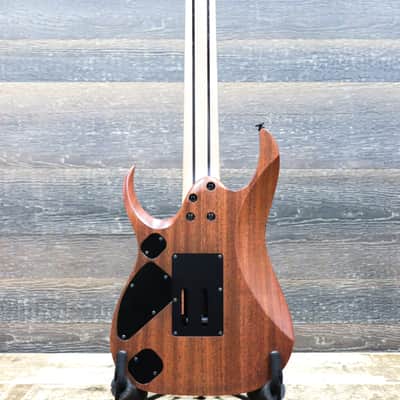 Ibanez RGDR4327 Prestige Line Richlite Top Natural Flat Electric Guitar w/Case image 3
