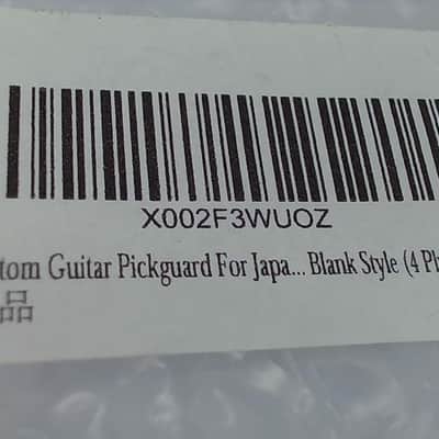 Custom Pickguard 4-Ply White Pearl image 3