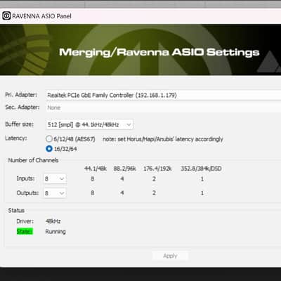 Merging HAPI + ADS‑8 (AKD8D Rev15) MIC/LINE AD Converter DSD-256 Interface + box AES ADAT image 21