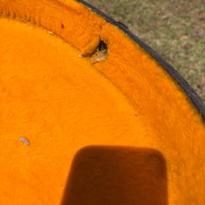 1960’s Gibson EB-2 Case - Black - Yellow Interior image 19