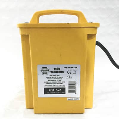 110V Transformer 3.3 KVA + Cables Owned by Sonic Youth image 6