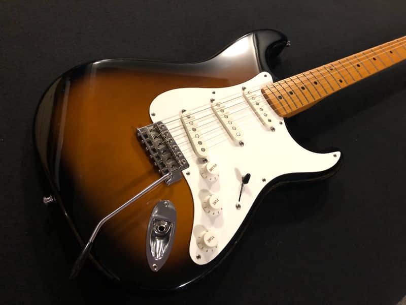 Fender Stratocaster Japan 2000 - Tobacco sunburst 2 tone image 1