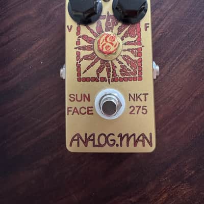 ギター Analog.man Sunface Fuzz High gain Analog Man Sun Face Fuzz Pedal – Vintage Germanium + Side Jacks +