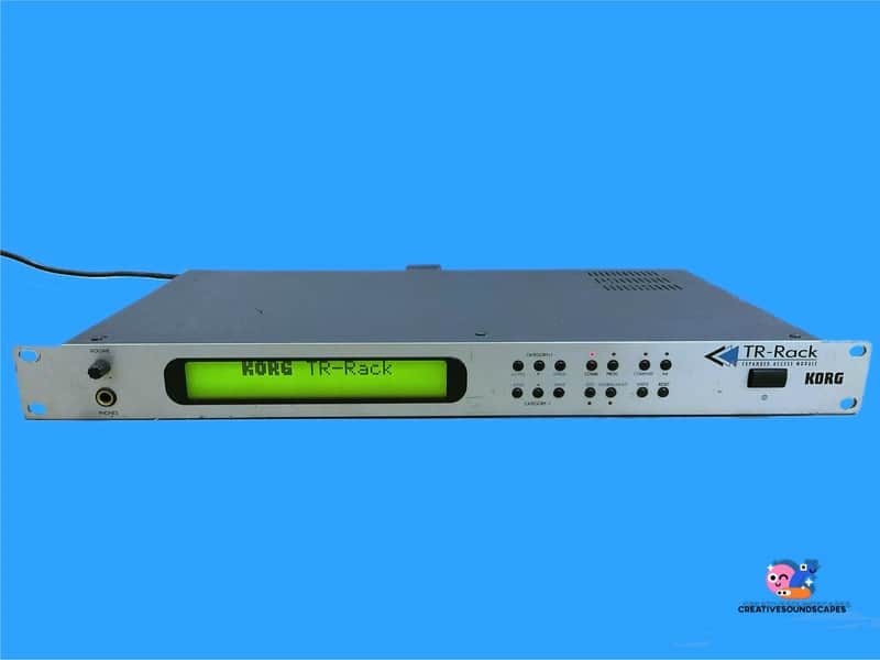 Vintage 1998 KORG TRINITY TR Rack Model TRR ACCESS Synthesizer ULTIMATE AMBIENT Workstation Soundmodule image 1