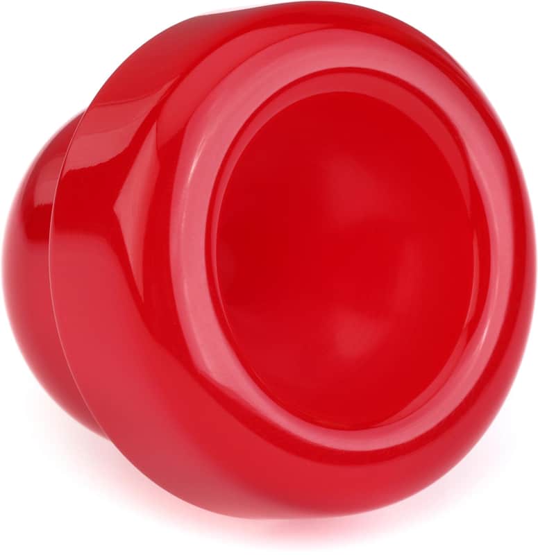 Pickett Acrylic Trumpet Mouthpiece Top - 3C Solid Cherry Red image 1