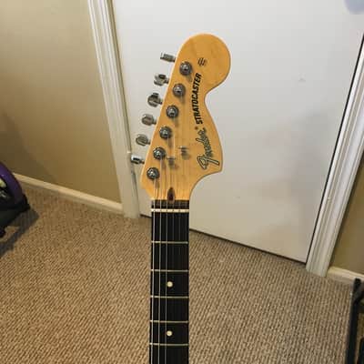 Fender American Performer Stratocaster with Maple Fretboard 2019 - Olympic White image 3