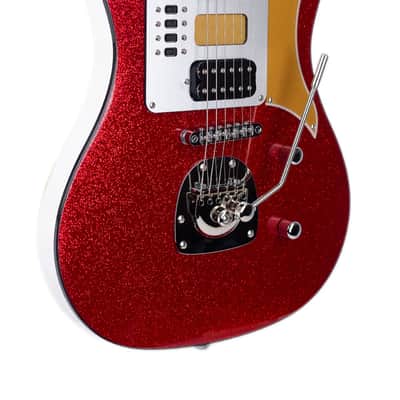 Eastwood P-49 Batwing DLX-Red Sparkle image 3