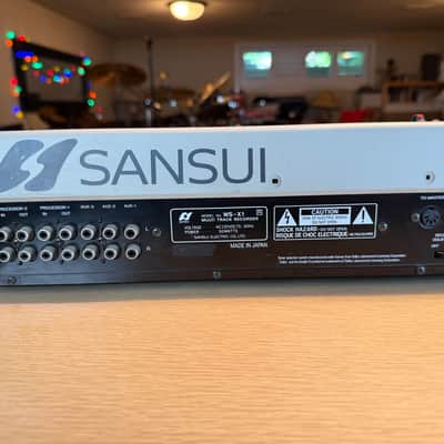 Vintage Sansui WS-X1 6 Track Cassette Recorder 8 Channel Mixer Japan Fully Works image 13