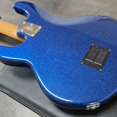 Music Man StingRay Special 4 H USA BRAND NEW! Blue Sparkle NOS! Pro American Bass Guitar image 4