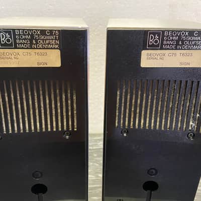 Haut-Parleurs HP Enceintes Speakers Bang & Olufsen B&O Beovox C75 image 12