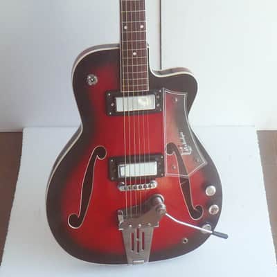 Vintage RARE Melodija Menges hollow body Jazz guitar archtop 1960 s image 1