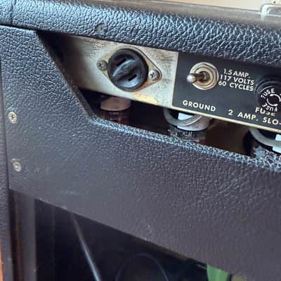1967 Fender Deluxe Reverb Blackface image 12