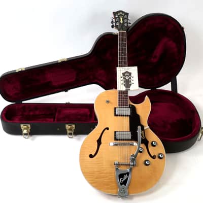 1999 Guild Starfire III - Flamed Maple Natural Blonde - SF-3 USA Westerly, RI Made image 3