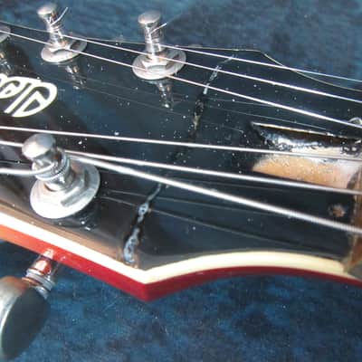 Vintage Electra Omega X-220 1970s - Cherry Sunburst (Mod/Rpr) image 12
