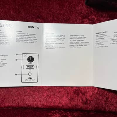MXR EVH90SE Phase 90 35th Anniversary 2010s - Black/White image 19