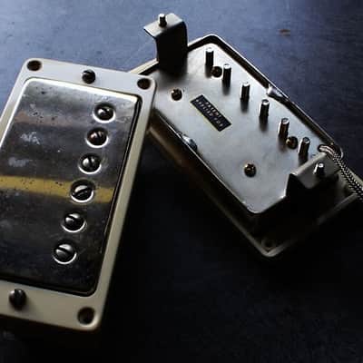 Wizz Pickups Premium Clone PAF Aged Nickel Covers image 3