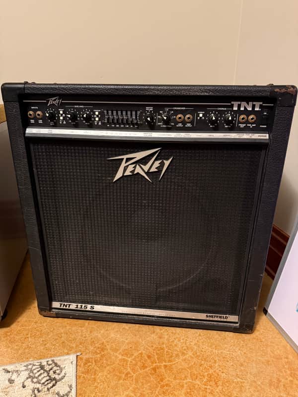 Peavey TNT 115 BW 150-Watt 1x15" Bass Combo 1990s - Black image 1