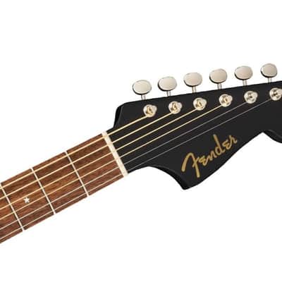 Fender  Joe Strummer Campfire Acoustic Black Satin image 5