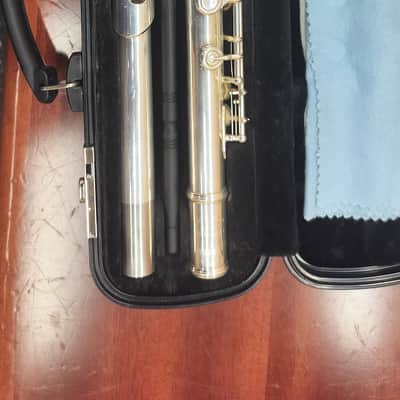Yamaha YFL-200AD II Advantage Flute 2010s - Silver image 1