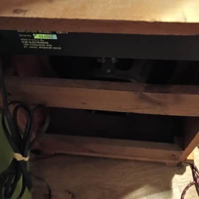 SLM Crate 1 1978 Wooden Crate Original Solid State image 2