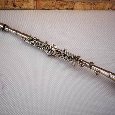 Peddler Metal Clarinet Vintage 1920s - Silver image 3
