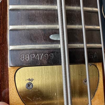 Alembic Persuader PMSB-5 5 String Bass 1988 - a stunning Bocate Top signed by Stanley, Victor, Marcus, Chick, Herbie & many more. image 9
