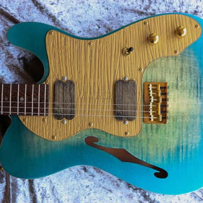 GB Liuteria Traditional tele green chameleon image 2
