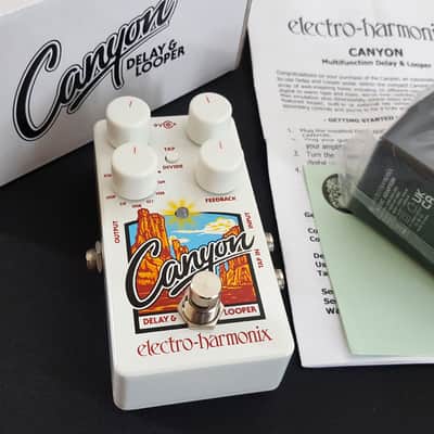 Electro-Harmonix Canyon Delay w/Power Supply 2017 - Present - White image 2
