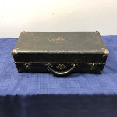 Vintage 1921 Frank Holton Clarke H-C Model Silver Bb Cornet with Original Case image 18
