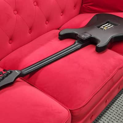 Stagg electric guitar Black satin with Kill Switch image 12
