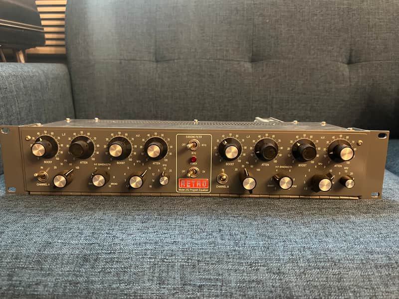 Retro Instruments 2A3 Dual Program EQ 2010s - Gray image 1