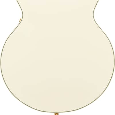 Gretsch G2655TG Streamliner Center Block Semi-Hollow Limited Edition Electric Guitar, Laurel Fingerboard, Vintage White image 3