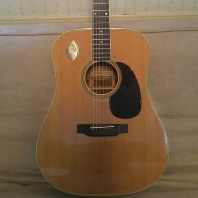 Sakura SW-77 1972 Acoustic Guitar image 2