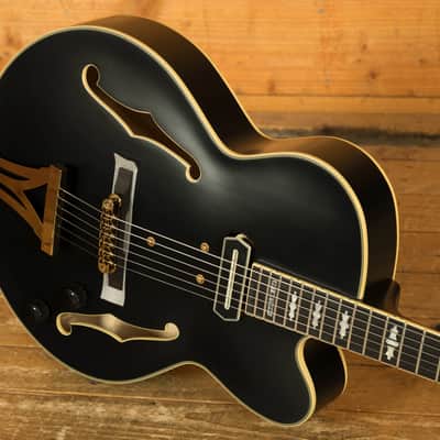 Ibanez PM3C Pat Metheny Hollow Body - Ebony - Black Low Gloss image 5