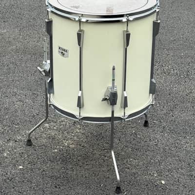 Tama Rockstar DX 16" Floor Tom White MADE IN JAPAN for drum set image 3